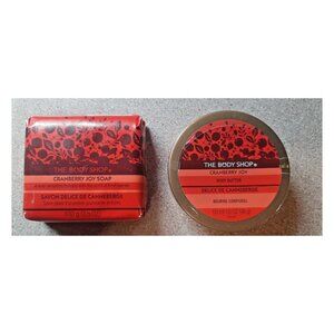 The Body Shop Cranberry Joy Body Butter 50ml & Soap 100g